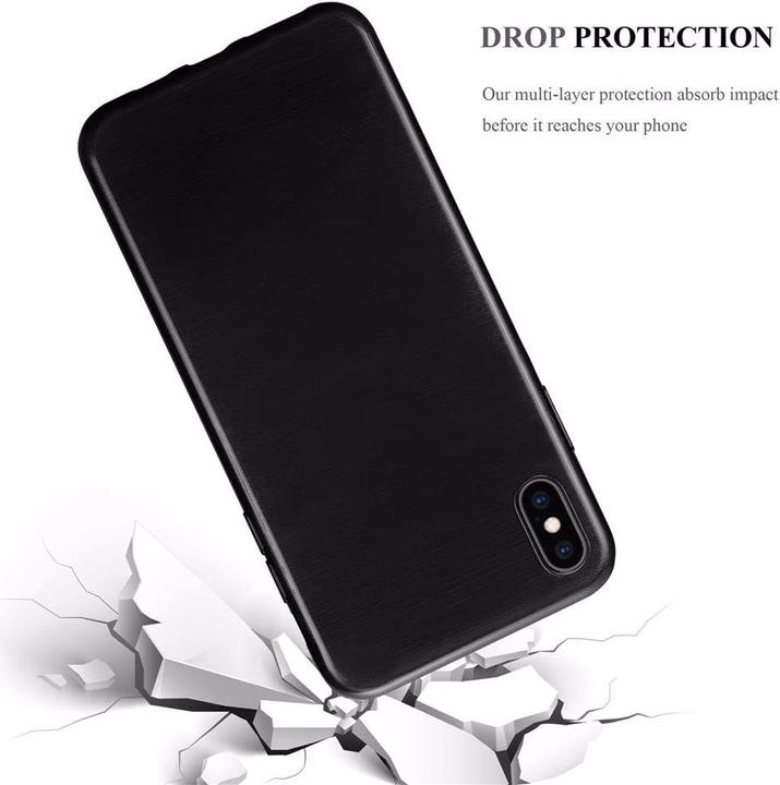 Produktbild Cadorabo TPU Brushed Cover (Apple iPhone XS Max)
