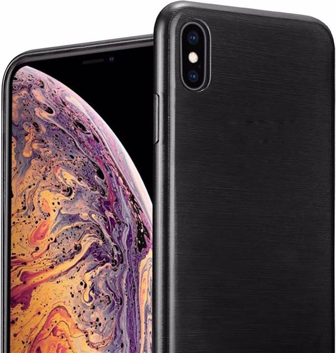 Produktbild Cadorabo TPU Brushed Cover (Apple iPhone XS Max)