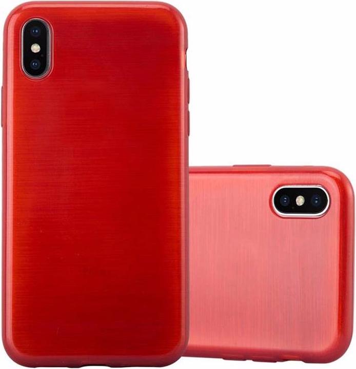 Produktbild Cadorabo TPU Brushed Cover (Apple iPhone X)