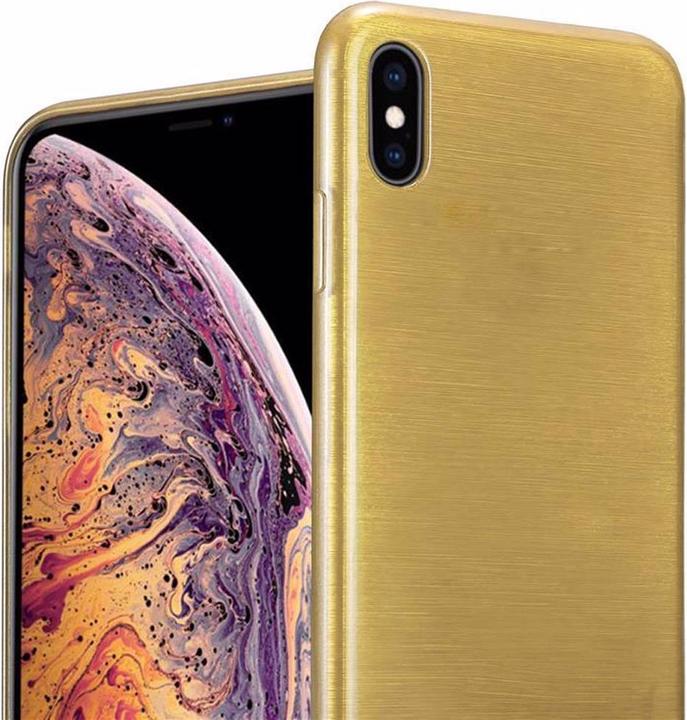 Actual product image Cadorabo TPU Brushed Cover (Apple iPhone XS Max)