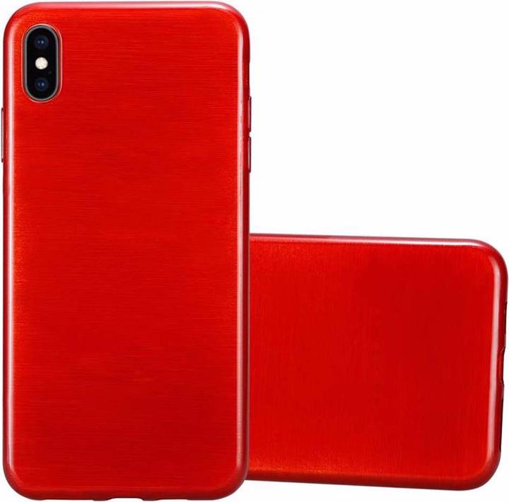 Produktbild Cadorabo TPU Brushed Cover (Apple iPhone XS Max)