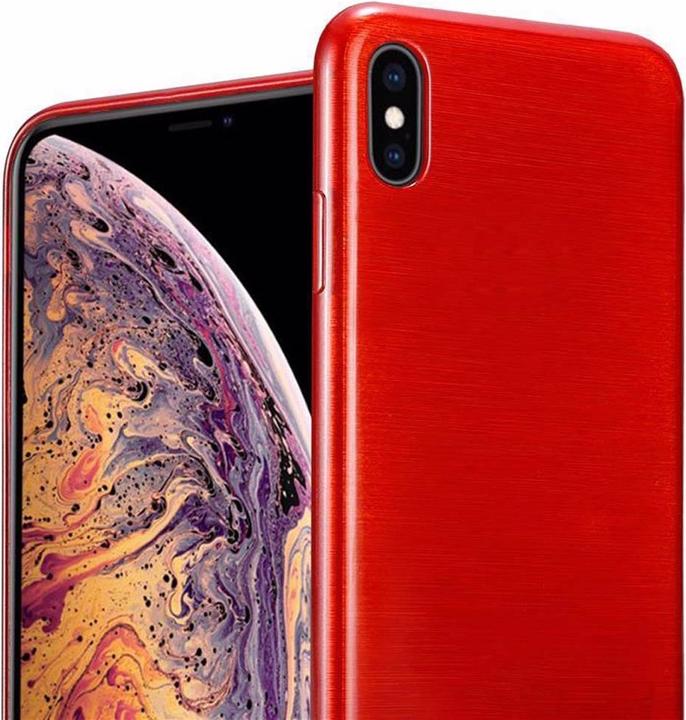 Produktbild Cadorabo TPU Brushed Cover (Apple iPhone XS Max)
