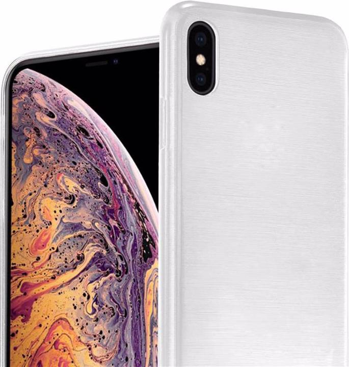 Actual product image Cadorabo TPU Brushed Cover (Apple iPhone XS Max)