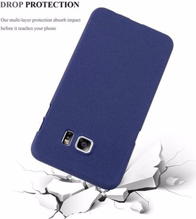 Actual product image Cadorabo TPU Frosted Cover (Samsung Galaxy S6 Edge)