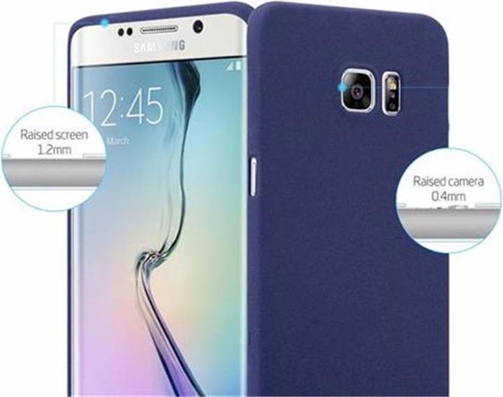 Actual product image Cadorabo TPU Frosted Cover (Samsung Galaxy S6 Edge)