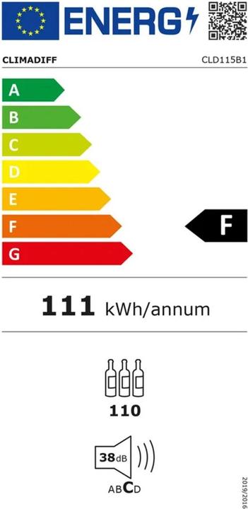 Energie-Label Climadiff CLD115B1