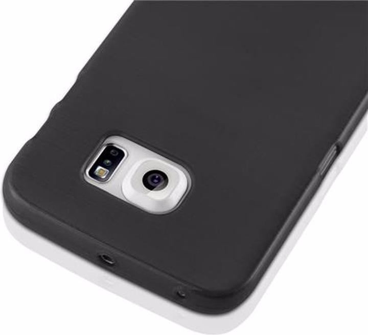 Actual product image Cadorabo TPU Brushed Cover (Samsung Galaxy S6 Edge)