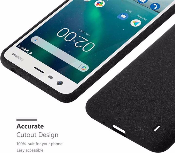 Actual product image Cadorabo TPU Frosted Cover (Nokia 2)