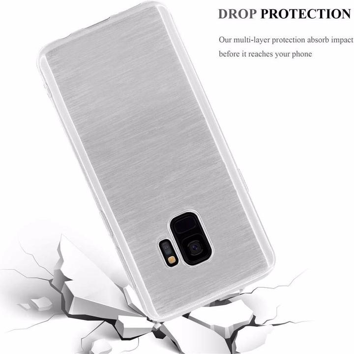 Actual product image Cadorabo TPU Brushed Cover (Samsung Galaxy S9+)