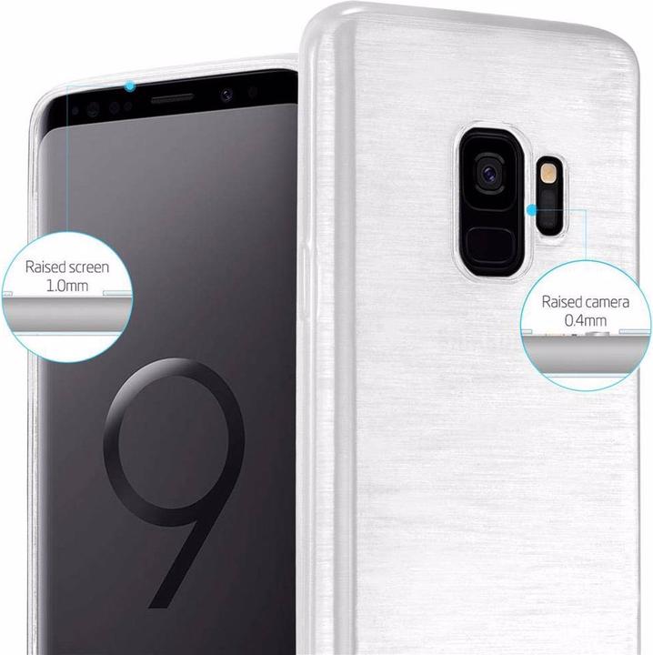 Actual product image Cadorabo TPU Brushed Cover (Samsung Galaxy S9+)