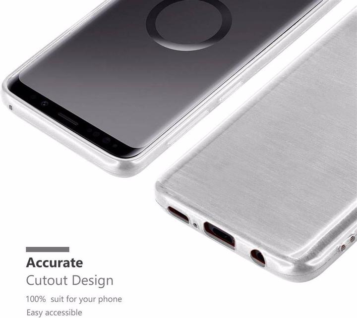 Actual product image Cadorabo TPU Brushed Cover (Samsung Galaxy S9+)