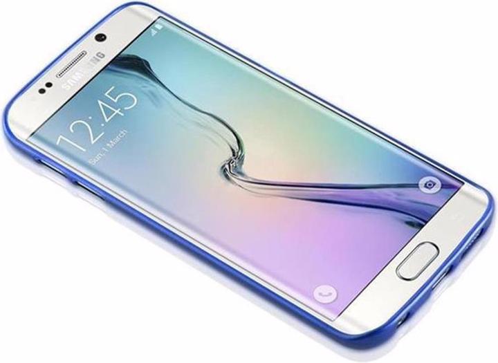 Actual product image Cadorabo TPU Brushed Cover (Samsung Galaxy S6 Edge)