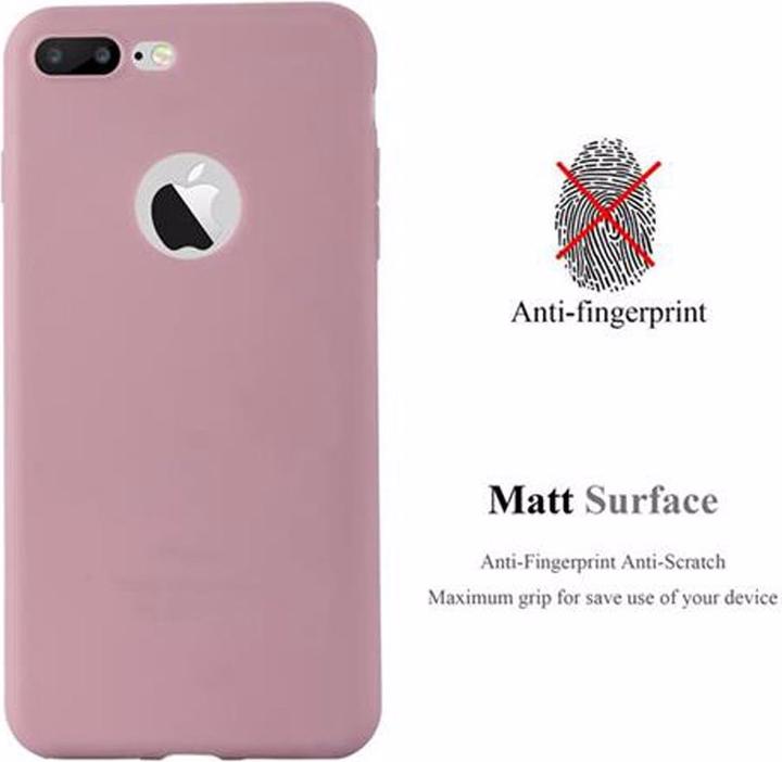 Productafbeelding Cadorabo TPU Candy Cover (Apple iPhone 8 Plus, Apple iPhone 7s Plus, Apple iPhone 7 Plus)