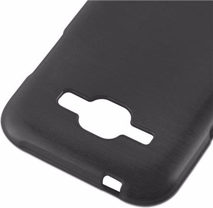 Actual product image Cadorabo TPU Brushed Cover (Samsung Galaxy J1)