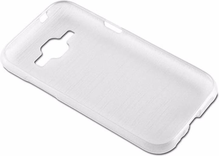 Actual product image Cadorabo TPU Brushed Cover (Samsung Galaxy J1)