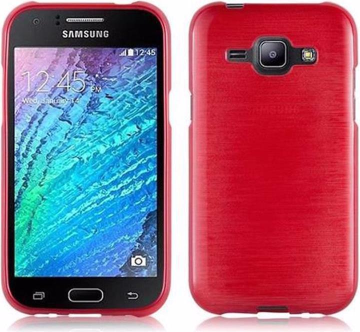 Produktbild Cadorabo TPU Brushed Cover (Samsung Galaxy J1)