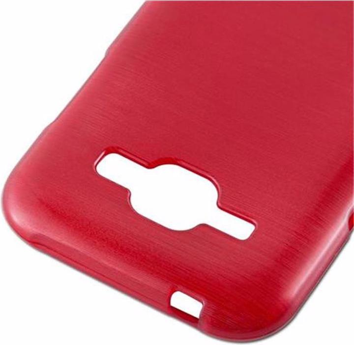 Produktbild Cadorabo TPU Brushed Cover (Samsung Galaxy J1)