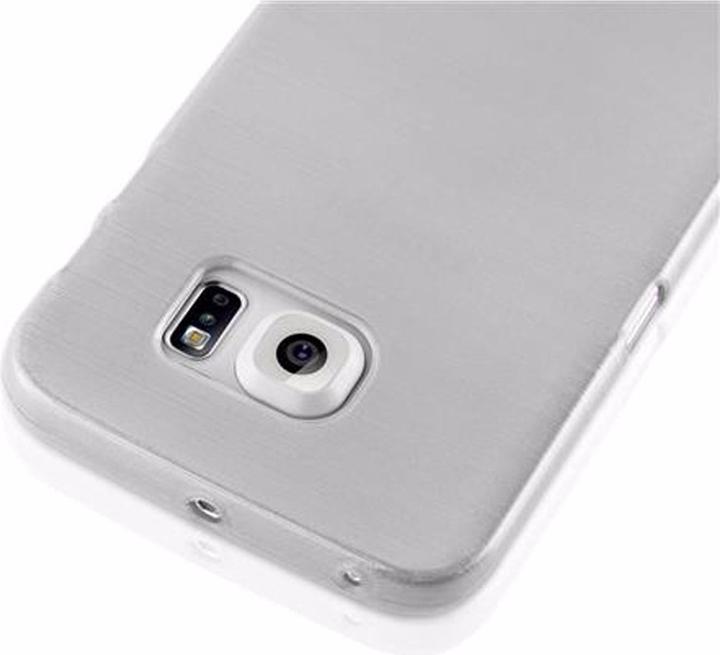 Produktbild Cadorabo TPU Brushed Cover (Samsung Galaxy S6 Edge)