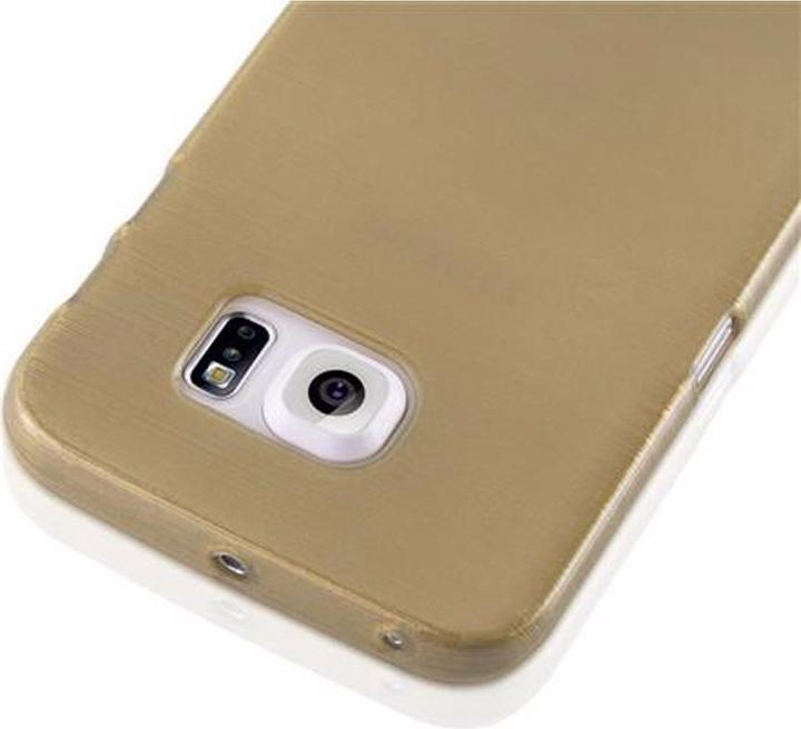 Actual product image Cadorabo TPU Brushed Cover (Samsung Galaxy S6 Edge)