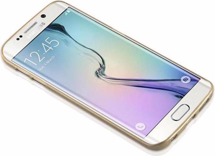 Actual product image Cadorabo TPU Brushed Cover (Samsung Galaxy S6 Edge)