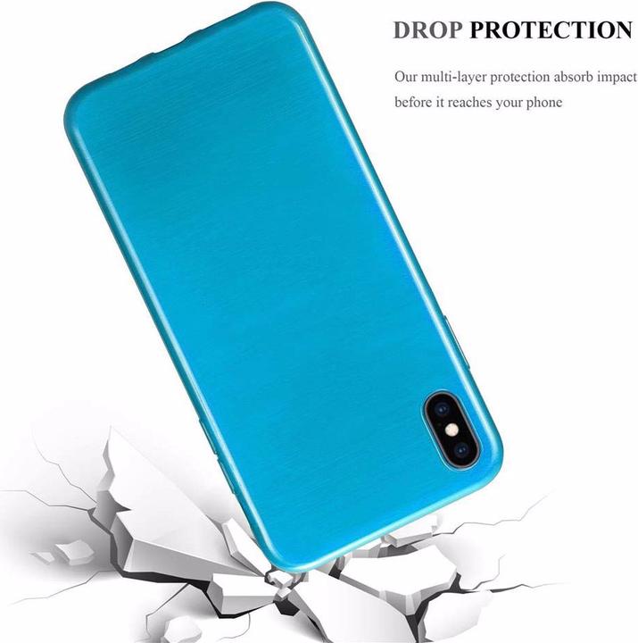 Produktbild Cadorabo TPU Brushed Cover (Apple iPhone XS Max)