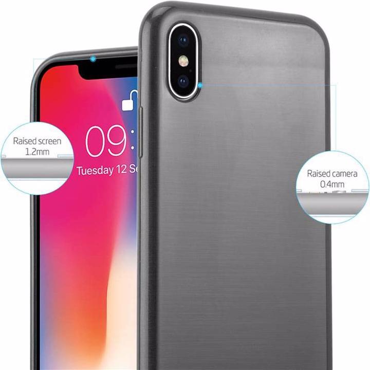 Image du produit Cadorabo Couverture TPU brossé (Apple iPhone X, Apple iPhone XS)
