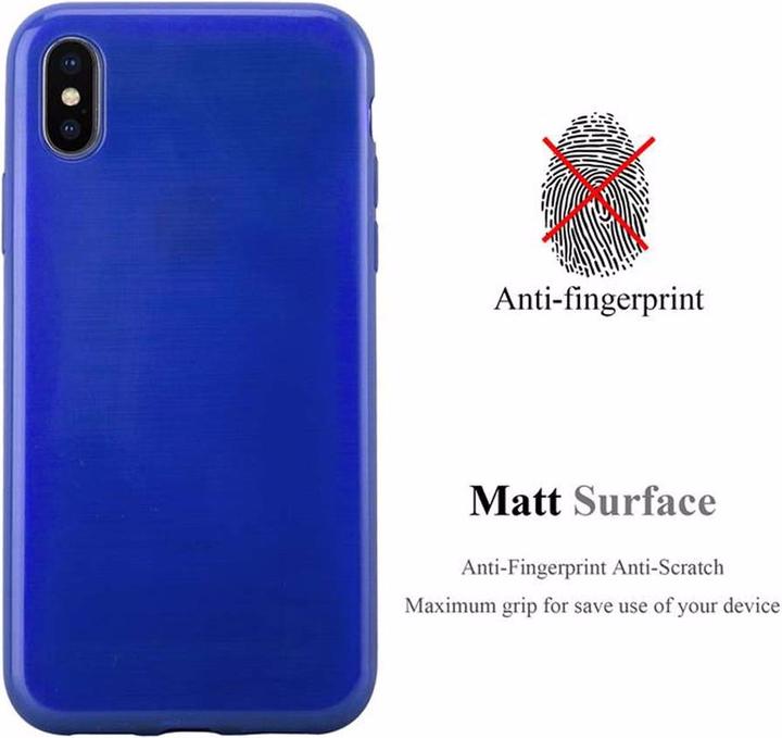 Image du produit Cadorabo Couverture TPU brossé (Apple iPhone X, Apple iPhone XS)