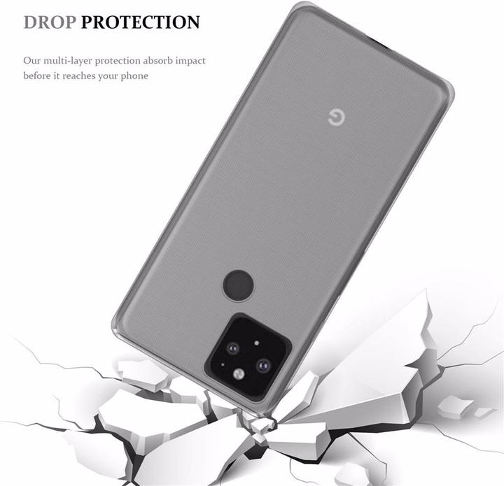 Actual product image Cadorabo TPU Ultra Slim AIR Cover (Google Pixel 5)