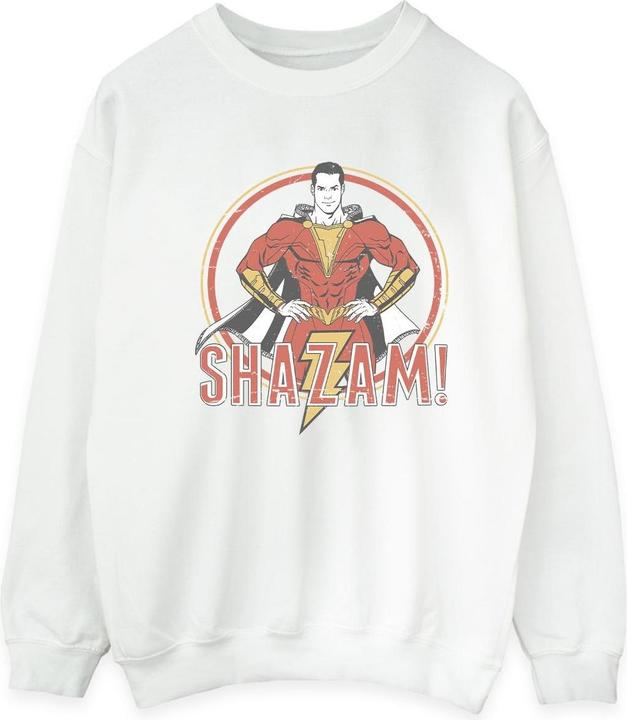 Produktbild Shazam Retro Circle Distressed Sweatshirt (M)