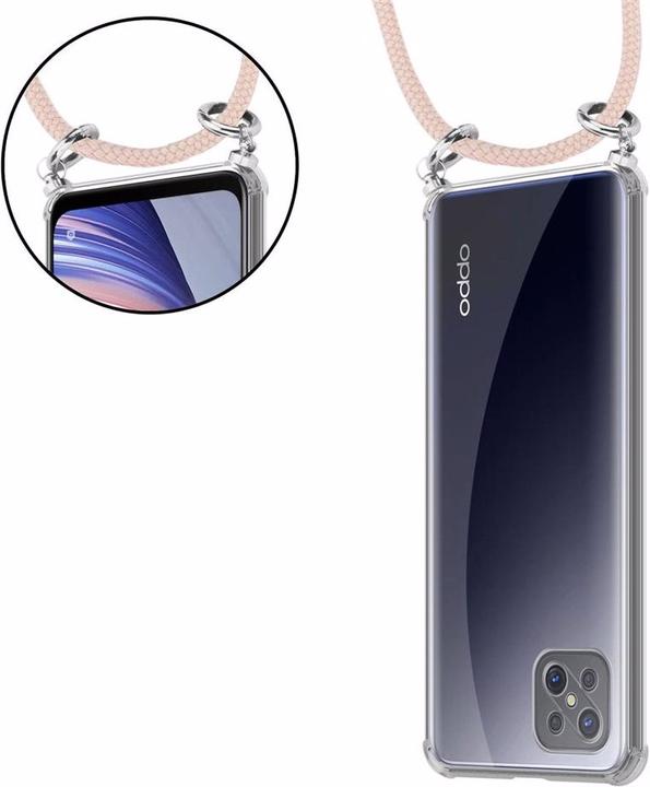 Produktbild Cadorabo TPU Handy Kette SILBER Cover