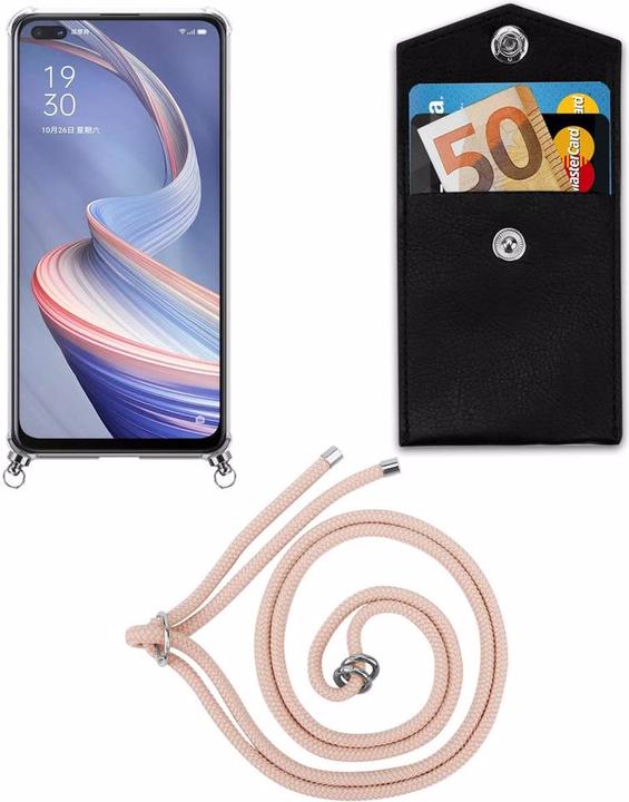 Produktbild Cadorabo TPU Handy Kette SILBER Cover