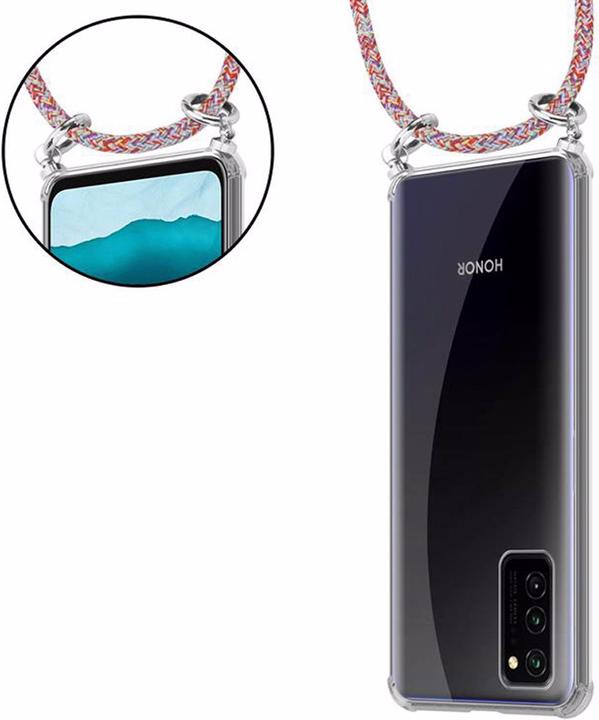 Produktbild Cadorabo TPU Handy Kette SILBER Cover