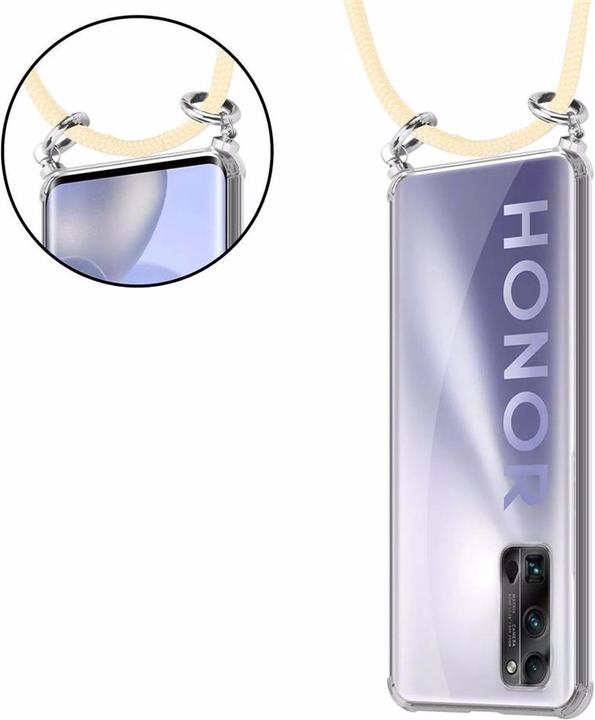 Produktbild Cadorabo TPU Handy Kette SILBER Cover
