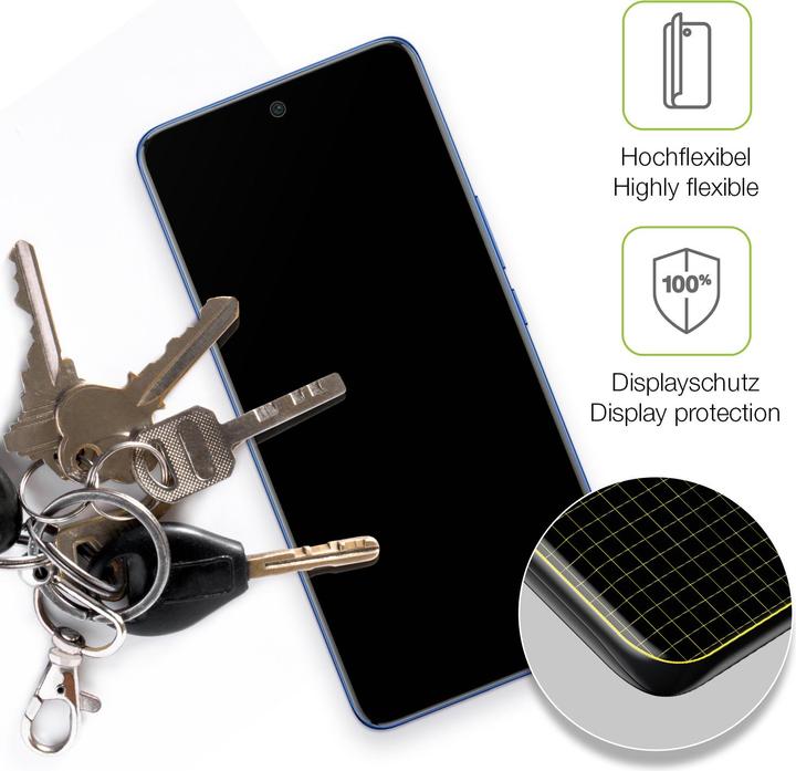 Actual product image Dipos Full Cover Screen Protector Matte (1 Piece, Vivo X50)