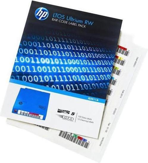 Productafbeelding HPE LTO6 Ultrium RW Barcode Labels (Pack)