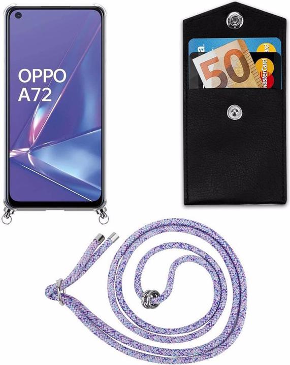 Produktbild Cadorabo TPU Handy Kette SILBER Cover