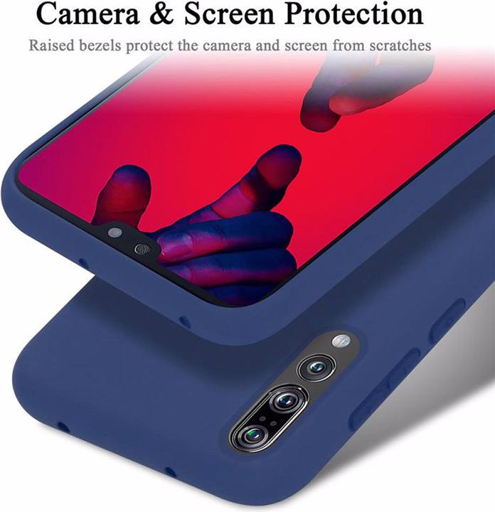 Immagine prodotto Cadorabo Copertura della cassa del silicone liquido TPU (Huawei P20 Pro, Huawei P20 Plus)