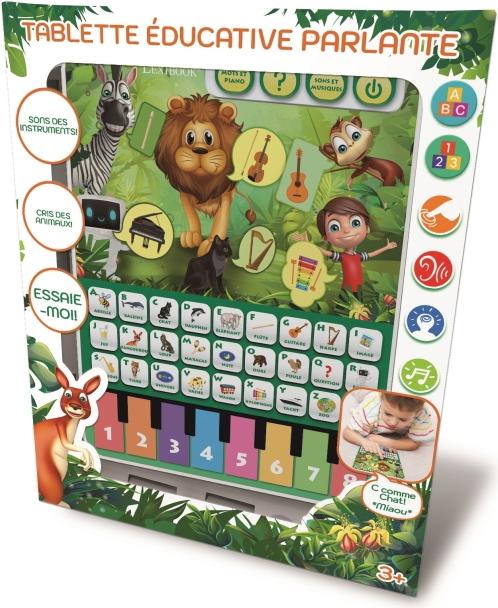 Image du produit Lexibook Tablette éducative - tablette éducative, alphabet parlant, piano musical, découverte des animaux et (Français)