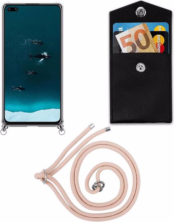 Produktbild Cadorabo TPU Handy Kette SILBER Cover