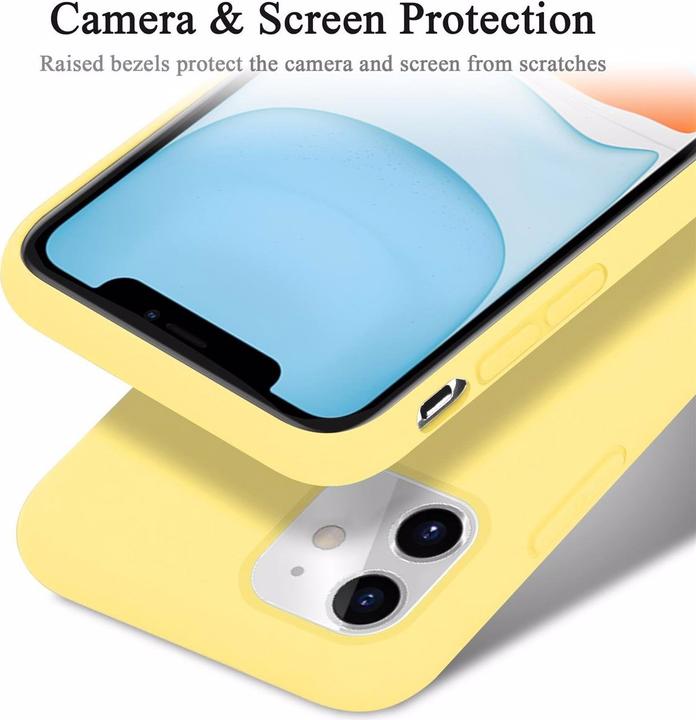 Immagine prodotto Cadorabo Copertura della cassa del silicone liquido TPU (Apple iPhone 11)