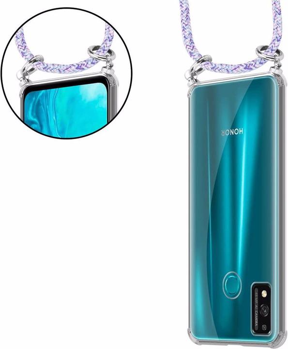 Produktbild Cadorabo TPU Handy Kette SILBER Cover
