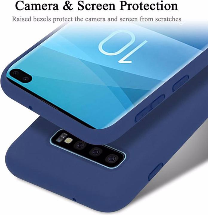 Immagine prodotto Cadorabo Copertura della cassa del silicone liquido TPU (Samsung Galaxy S10+)