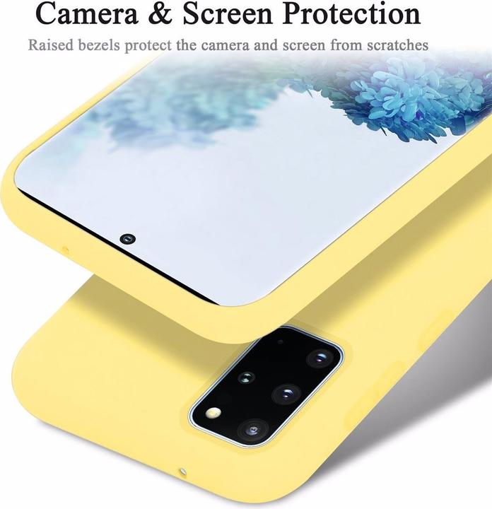 Image du produit Cadorabo TPU Liquid Silicone Case Cover (Samsung Galaxy S20+)