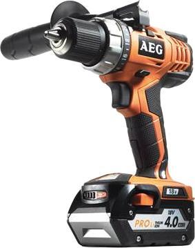 AEG BS 18C LI-202C - Trapano avvitatore a percussione - a batteria - 2 velocità 13 mm - 60 N-m - 2... (Batteria)