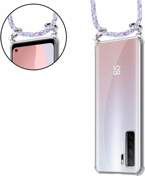 Produktbild Cadorabo TPU Handy Kette SILBER Cover