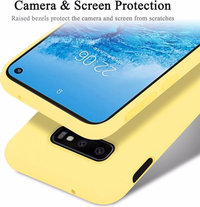 Immagine prodotto Cadorabo Copertura della cassa del silicone liquido TPU (Samsung Galaxy S10e)