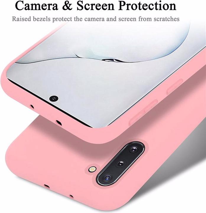 Actual product image Cadorabo TPU Liquid Silicone Case Cover (Samsung Galaxy Note 10)