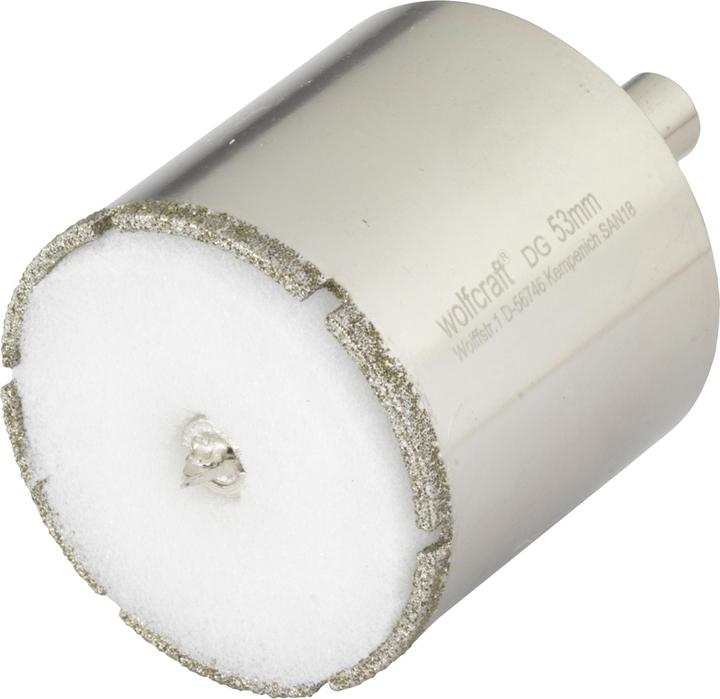 Immagine prodotto wolfcraft Sega a tazza diamantata Ceramica Ø 53 mm (53 millimetri)