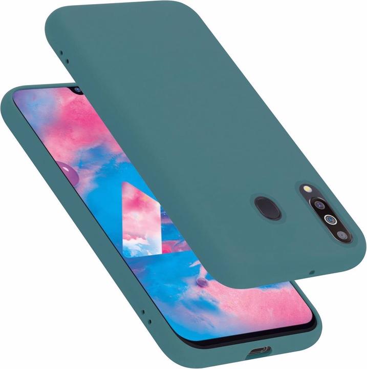 Actual product image Cadorabo TPU Liquid Silicone Case Cover (Samsung Galaxy A40s, Samsung Galaxy M30)