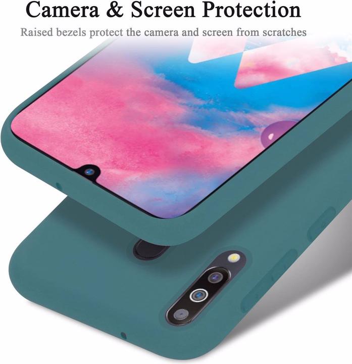 Actual product image Cadorabo TPU Liquid Silicone Case Cover (Samsung Galaxy A40s, Samsung Galaxy M30)